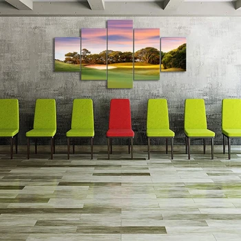 5 Panels Art Dusk Golf Course Landscape Picture Wall Art for Dining Room Office Gym Home Decor Sport Poster Canvas Print Artwork
5 Panels Art Dusk Golf Course Landscape Picture Wall Art for Dining Room Office Gym Home Decor Sport Poster Canvas Print Artwork