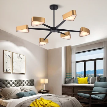 Modern Copper Led Pendant Chandelier Lights Novelty Metal Living Room Led Chandeliers Lighting Bedroom Led Hanging Light Fixture
Modern Copper Led Pendant Chandelier Lights Novelty Metal Living Room Led Chandeliers Lighting Bedroom Led Hanging Light Fixture