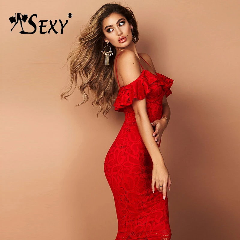 Gosexy 2019 New Women Sexy Floor-Length Bandage Dress Spaghetti Strap Lace Party Dress Trumpet Mermaid Slash Neck Dress
Gosexy 2019 New Women Sexy Floor-Length Bandage Dress Spaghetti Strap Lace Party Dress Trumpet Mermaid Slash Neck Dress