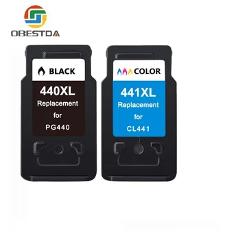 Obestda PG 440 CL 441 Refilled Ink Cartridge Replacement for Canon PG440 CL441 440XL 441XL for Printer 4280 MX438 518 378 MX438
Obestda PG 440 CL 441 Refilled Ink Cartridge Replacement for Canon PG440 CL441 440XL 441XL for Printer 4280 MX438 518 378 MX438