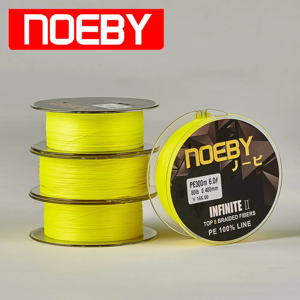 Noeby 300m 8 Braided Strong PE Fishing Line Yellow Carp Fish Braided Wire Vislijn Linha Pesca Pesca Misina Sedal Fishing Wire
Noeby 300m 8 Braided Strong PE Fishing Line Yellow Carp Fish Braided Wire Vislijn Linha Pesca Pesca Misina Sedal Fishing Wire