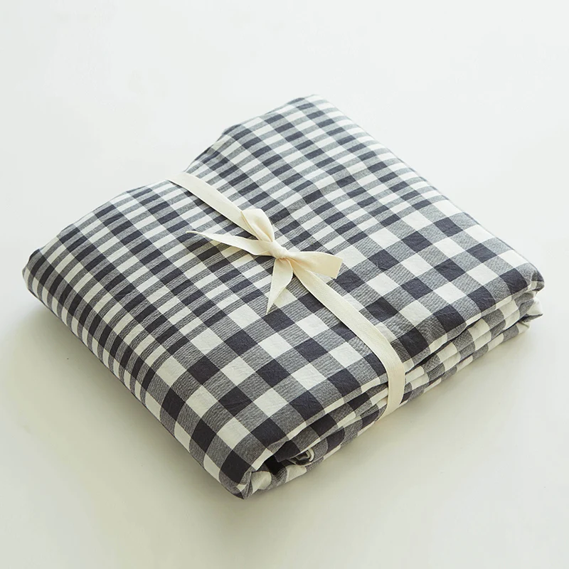 Single Double Queen King size duvet cover 100% garment washed Cotton bedding 1PC quilt doona covers black plaid solid color 240
Single Double Queen King size duvet cover 100% garment washed Cotton bedding 1PC quilt doona covers black plaid solid color 240