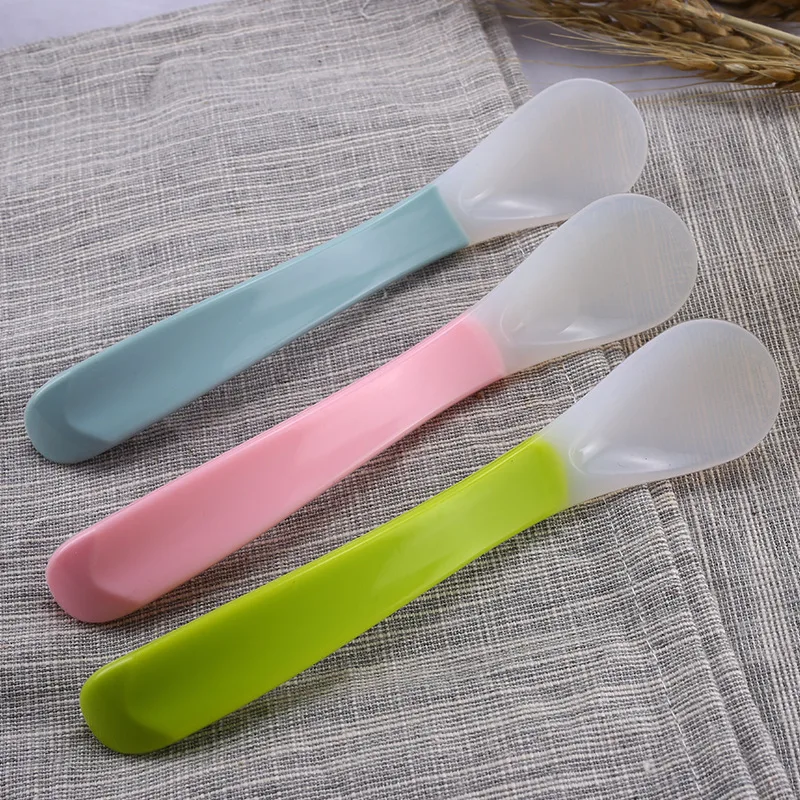 Healthy Baby Spoons BPA Free Soft-Tip First Stage Silicone Self Feeding Training Spoons Travel Case for Infant Baby Easy Clean
Healthy Baby Spoons BPA Free Soft-Tip First Stage Silicone Self Feeding Training Spoons Travel Case for Infant Baby Easy Clean