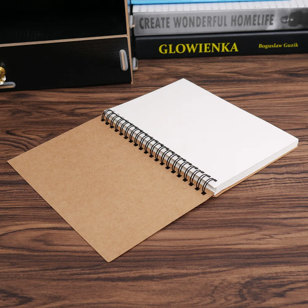 Retro Notebook Diary for Drawing Painting Graffiti Black Paper Sketch Book Memo Pad Sketchbook Office School Supplies
Retro Notebook Diary for Drawing Painting Graffiti Black Paper Sketch Book Memo Pad Sketchbook Office School Supplies