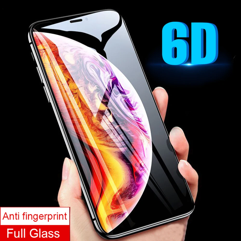 6D Full Cover Screen Protector Glass For iPhone XS MAX XR X Tempered Glass On The For iPhone 6 6s 7 8 Plus Protective Film Glass
6D Full Cover Screen Protector Glass For iPhone XS MAX XR X Tempered Glass On The For iPhone 6 6s 7 8 Plus Protective Film Glass