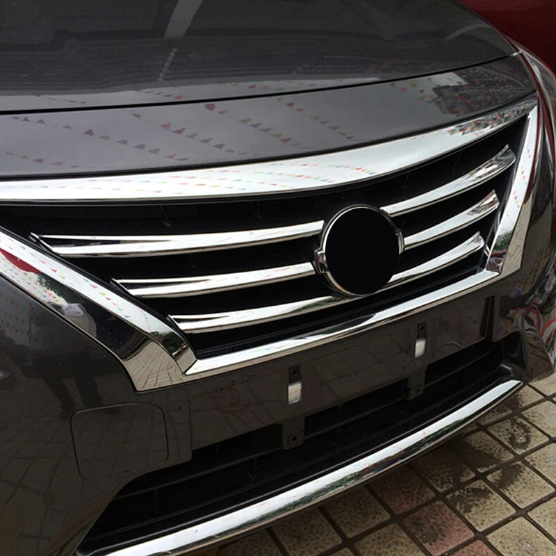 ABS Plastic car accessories styling for Nissan Sunny 2014 2015 2016 Car Head Grille Fence Decoration strip Cover Trim 6pcs
ABS Plastic car accessories styling for Nissan Sunny 2014 2015 2016 Car Head Grille Fence Decoration strip Cover Trim 6pcs