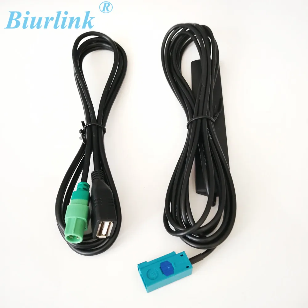 Biurlink 1Pcs USB Adapter Audio Cable ,1Pcs Fakra Antenna Adapter For BMW Series 3 Series Z X5 X6
Biurlink 1Pcs USB Adapter Audio Cable ,1Pcs Fakra Antenna Adapter For BMW Series 3 Series Z X5 X6
