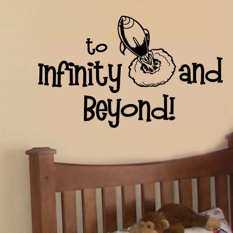 ZOOYOO Rocket Space Wall Sticker To Infinity And Beyond Wall Decals Home Decor Kids Room Bedroom Decoration Nursery Wallpaper
ZOOYOO Rocket Space Wall Sticker To Infinity And Beyond Wall Decals Home Decor Kids Room Bedroom Decoration Nursery Wallpaper
