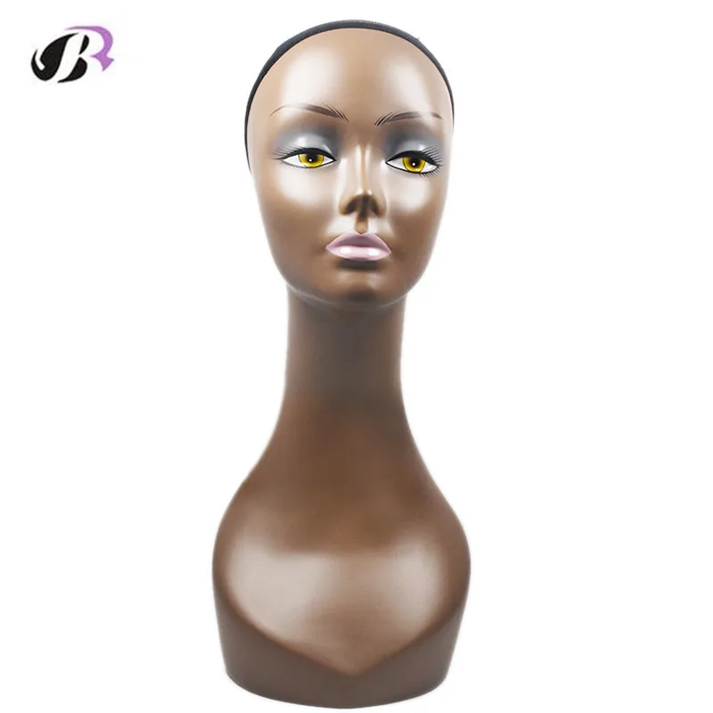 Free Shipping Europe and America Black Female Mannequin Manikin Head 47cm Maniqui Model For Wig Hair Hat Jewellery Display Stand
Free Shipping Europe and America Black Female Mannequin Manikin Head 47cm Maniqui Model For Wig Hair Hat Jewellery Display Stand