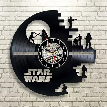 Star Wars Wall Clock Modern Design Living Room Decoration 3D Stickers Vinyl Hanging Watch Wall Clocks Home Decor Silent
Star Wars Wall Clock Modern Design Living Room Decoration 3D Stickers Vinyl Hanging Watch Wall Clocks Home Decor Silent