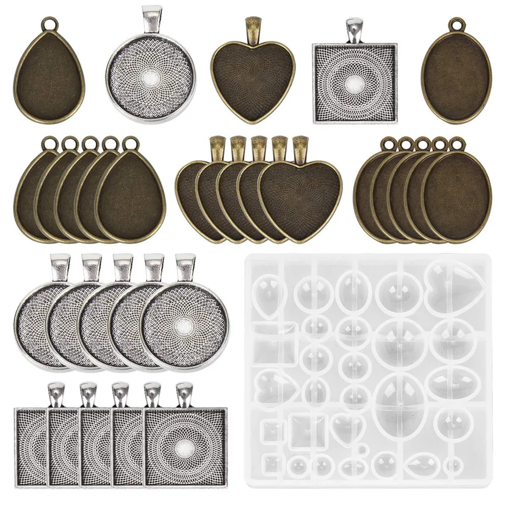 31Pcs/set Time Gem Dried Flower Silicone Mold For Jewelry Charms Pendants Making Tool Handmade Crystal Epoxy Glitter Resin Molds
31Pcs/set Time Gem Dried Flower Silicone Mold For Jewelry Charms Pendants Making Tool Handmade Crystal Epoxy Glitter Resin Molds