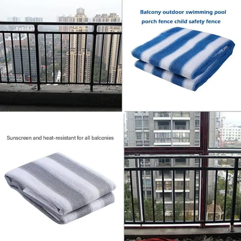 

Baby Safety balcony Nylon Playpens 500x90cm Children staircase porch Fence Yard Protection Barrier Kids sun shade anti-theft net