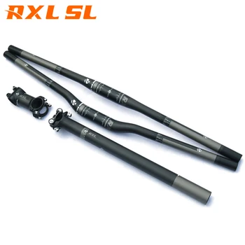RXL SL MTB Handlebar Set 31.8mm Seapost 27.2/30.8/31.6mm Stem 60/70/80/90/100/110/120mm Carbon MTB Handlebars Bicycle Handlebar
RXL SL MTB Handlebar Set 31.8mm Seapost 27.2/30.8/31.6mm Stem 60/70/80/90/100/110/120mm Carbon MTB Handlebars Bicycle Handlebar