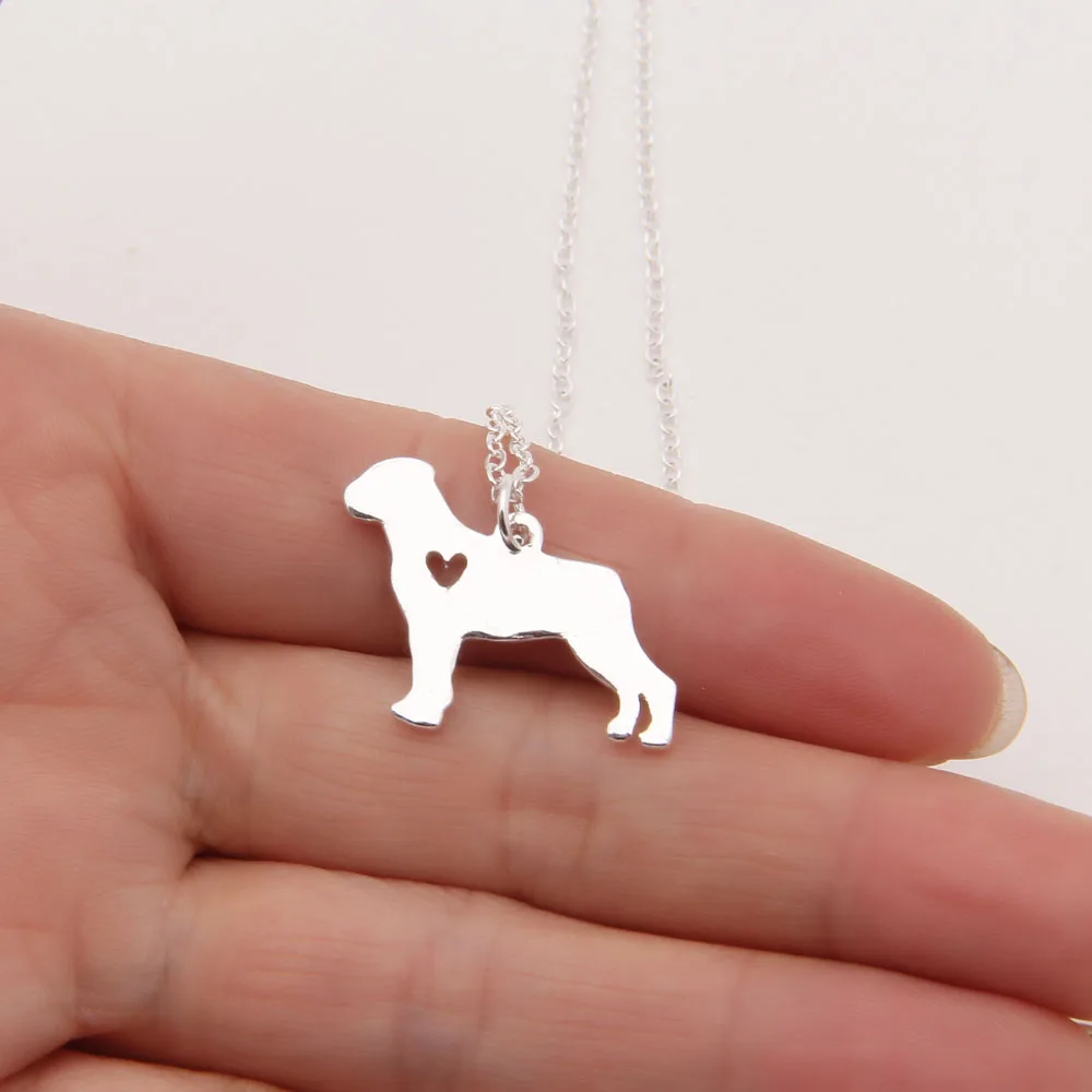 Rottweiler Necklace Pendant Puppy Heart Toy Dog Lover Memorial Pet Necklaces & Pendants Women Animal Charms Christmas Gift
Rottweiler Necklace Pendant Puppy Heart Toy Dog Lover Memorial Pet Necklaces & Pendants Women Animal Charms Christmas Gift