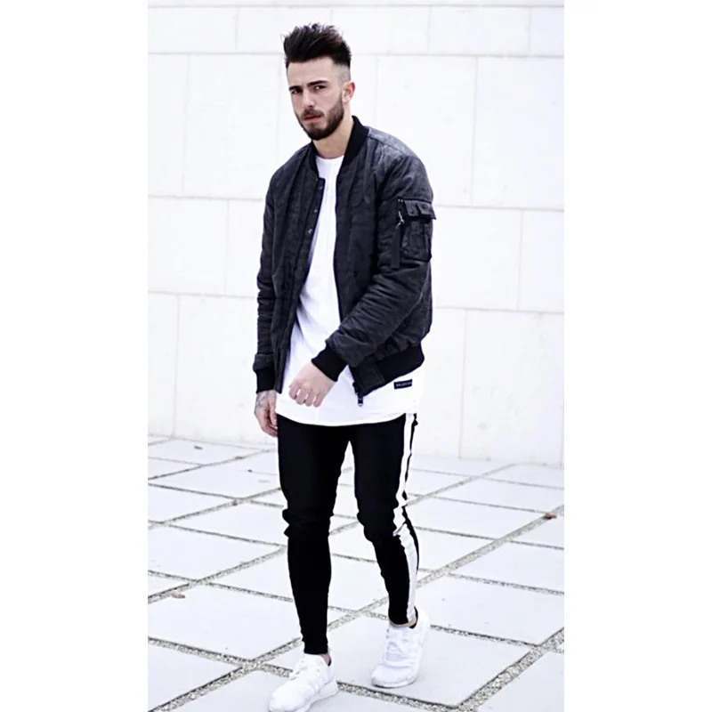 Skinny Jeans Men Hip Hop Stripe Elastic Slim Fit Denim Pants Male Stretchy Pencil Bottoms street Jeans
Skinny Jeans Men Hip Hop Stripe Elastic Slim Fit Denim Pants Male Stretchy Pencil Bottoms street Jeans