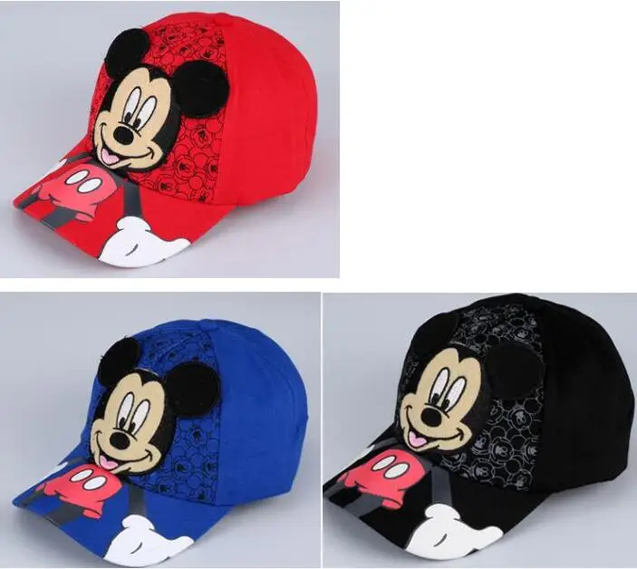 1pcs popular cartoon kids lovely 3color mickey Fashion Sun Hat Casual Cosplay Baseball Cap children party gifts
1pcs popular cartoon kids lovely 3color mickey Fashion Sun Hat Casual Cosplay Baseball Cap children party gifts