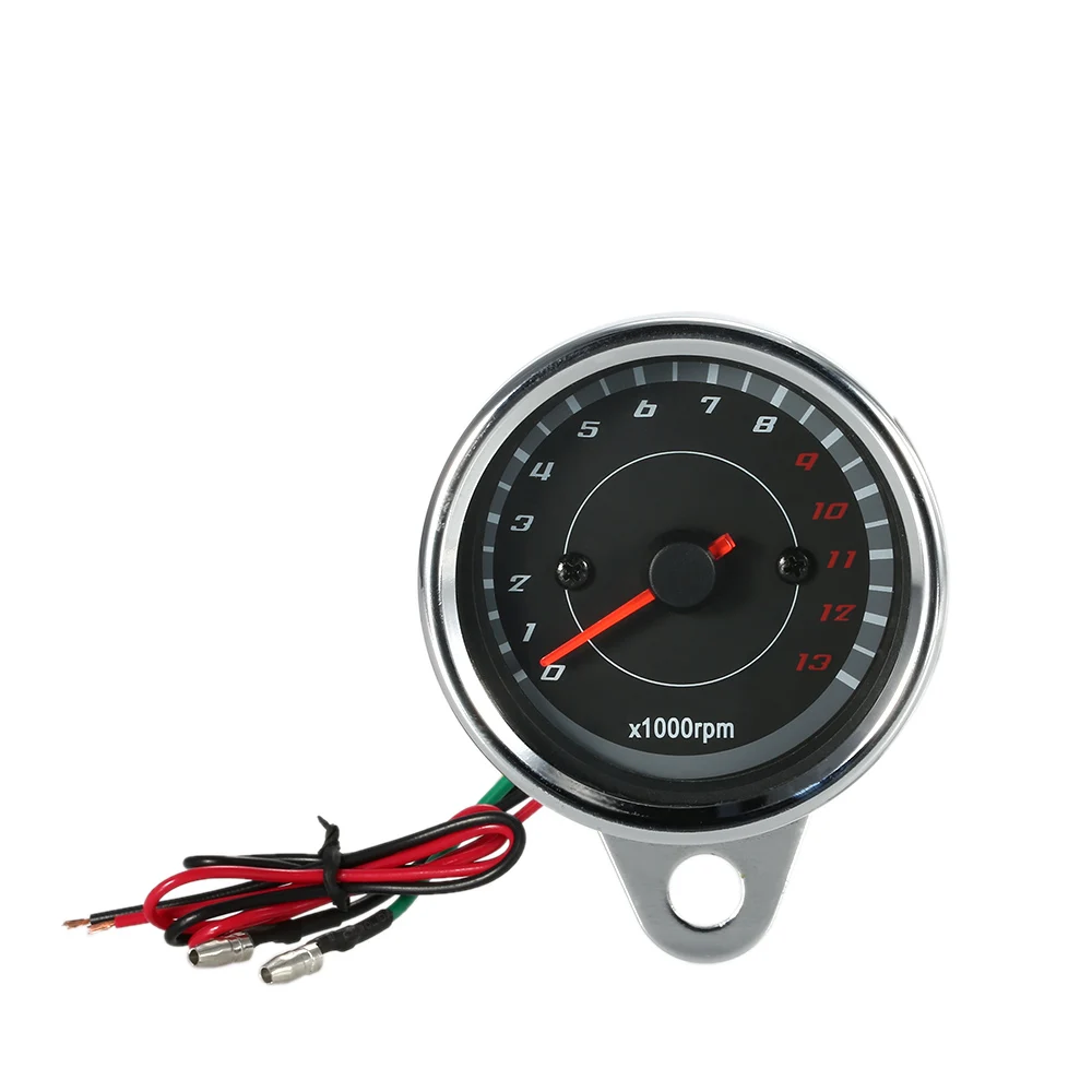 KKmoon DC 12V Universal Motorcycle Tachometer Meter LED Backlight 13K RPM Shift for Honda Suzuki Motorbike Instrument
KKmoon DC 12V Universal Motorcycle Tachometer Meter LED Backlight 13K RPM Shift for Honda Suzuki Motorbike Instrument