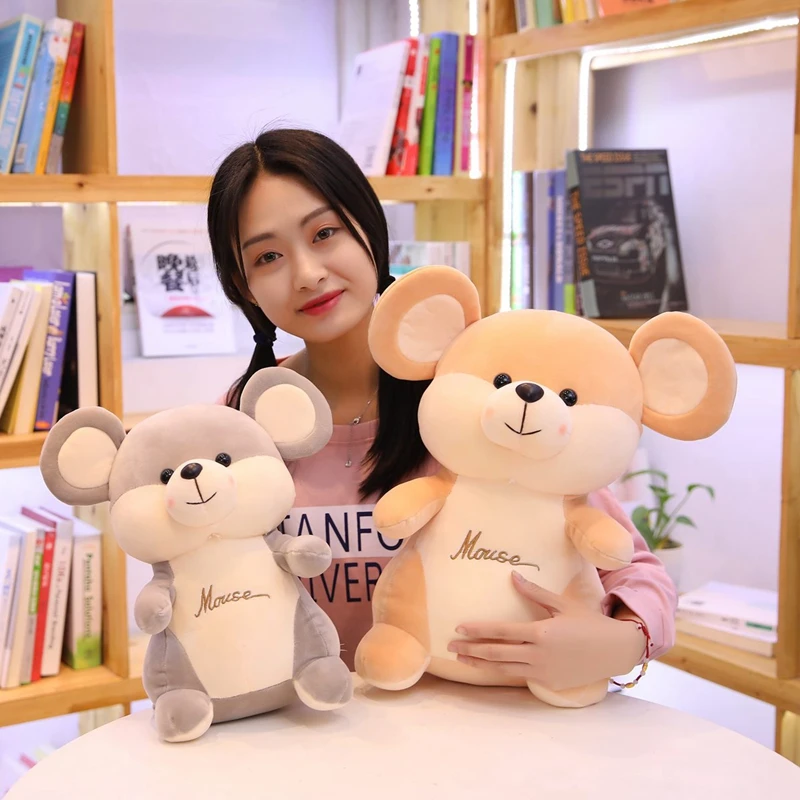 1PC Cute Hamster Mouse Plush Toy Stuffed Soft Animal Mickey Mouse Doll Kawaii Birthday Gift for Children Lovely Kids Baby Toy
1PC Cute Hamster Mouse Plush Toy Stuffed Soft Animal Mickey Mouse Doll Kawaii Birthday Gift for Children Lovely Kids Baby Toy