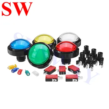 5pcs/lot 60MM Arcade push button LED Light Lamp Big Round buttons for Video Game Player Push Button Switch
5pcs/lot 60MM Arcade push button LED Light Lamp Big Round buttons for Video Game Player Push Button Switch