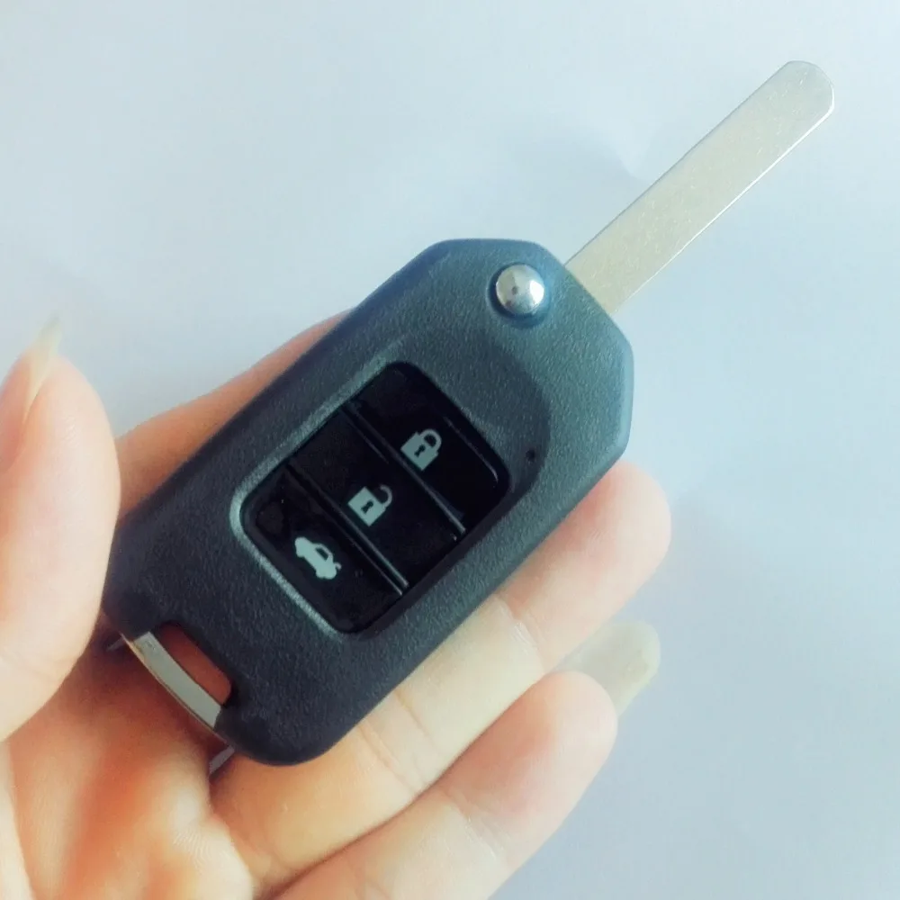With LOGO 3 Button Remote Fob Case Fold Auto Car Key Flip Shell for Honda Civic City Fit HR-V XR-V
With LOGO 3 Button Remote Fob Case Fold Auto Car Key Flip Shell for Honda Civic City Fit HR-V XR-V