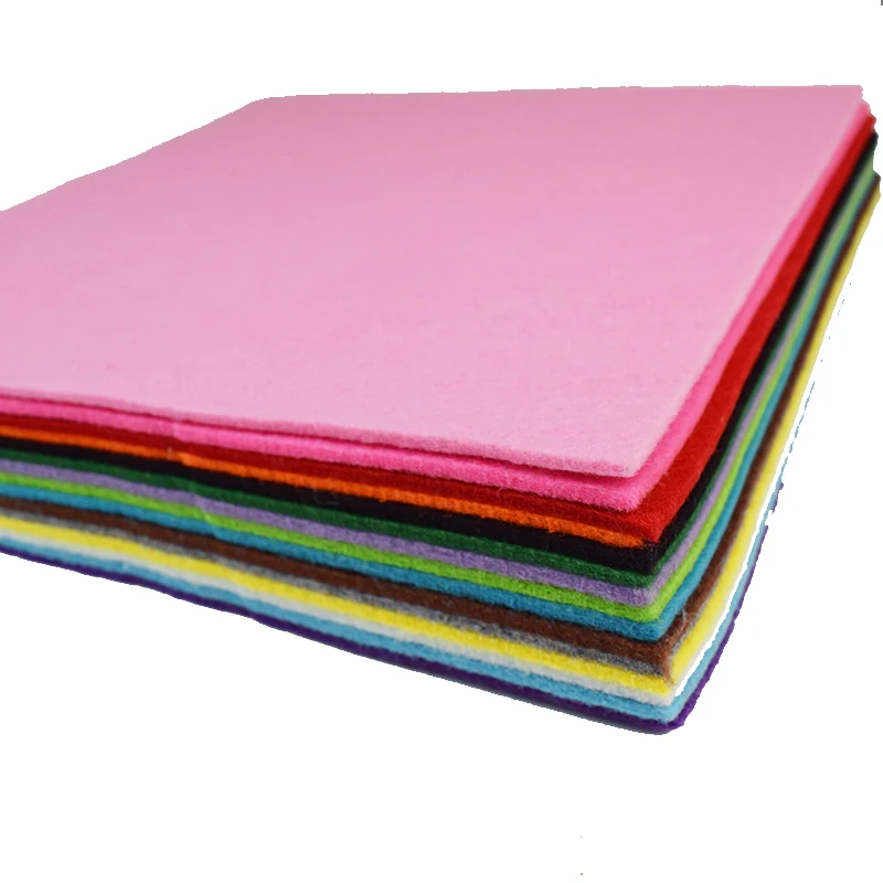 15pcs 30x30cm 3mm Thick Non-woven Felt Fabric Polyester handmade DIY Crafts Hard Feutrine Fieltro Feltro vilt manualidades
15pcs 30x30cm 3mm Thick Non-woven Felt Fabric Polyester handmade DIY Crafts Hard Feutrine Fieltro Feltro vilt manualidades