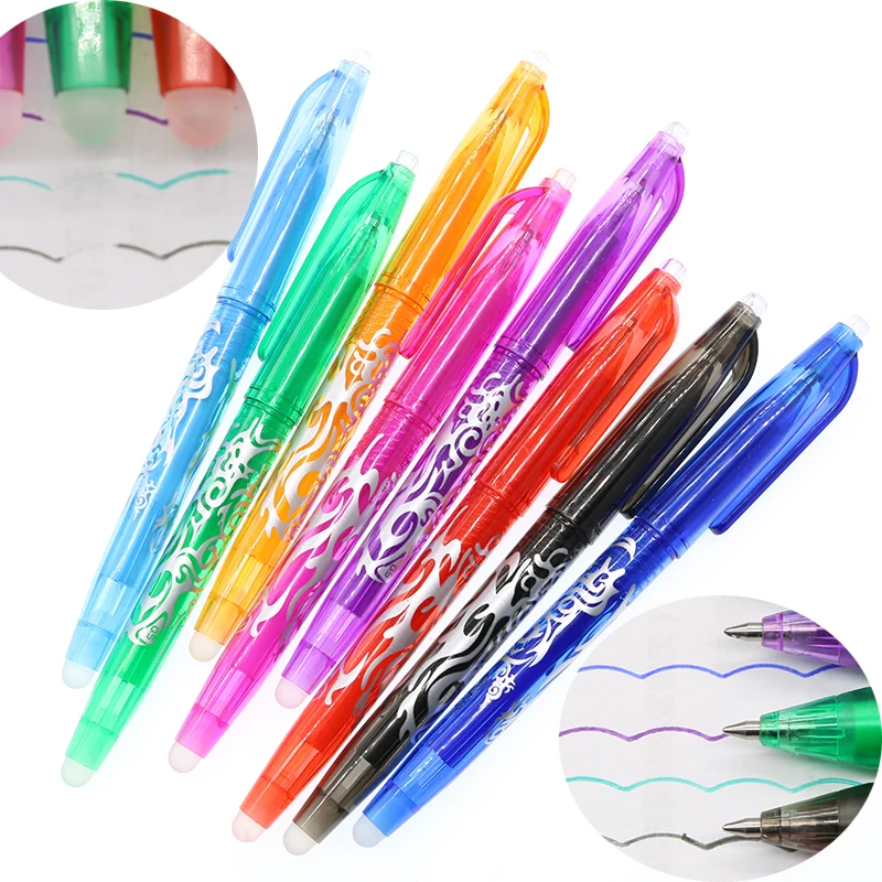 1pc New 0.5mm Magic Erasable Pen 8 Different Colors Creative Drawing Tools Children Students Stationery School Office Supplies
1pc New 0.5mm Magic Erasable Pen 8 Different Colors Creative Drawing Tools Children Students Stationery School Office Supplies