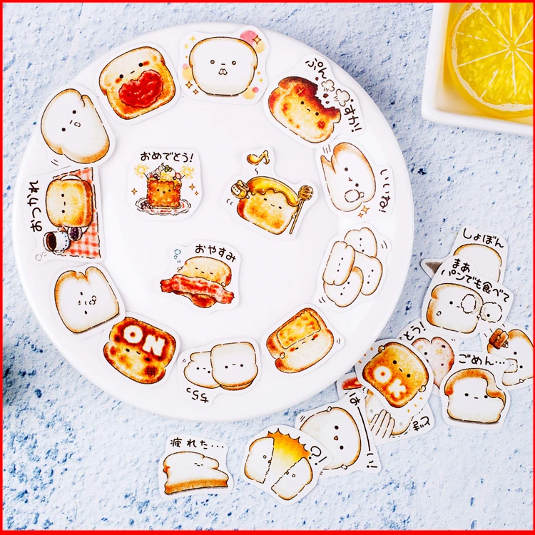 24 pcscartoon bread personalized scrapbook Stickers scrapbooking material personalized sticker happy planner decoration craft
24 pcscartoon bread personalized scrapbook Stickers scrapbooking material personalized sticker happy planner decoration craft