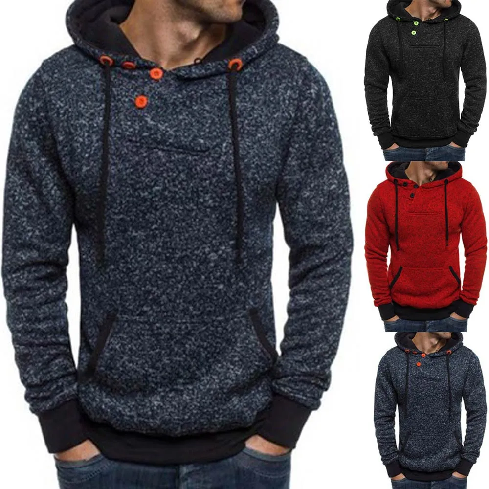 Mens Man Sportswear Pure Color Hoodies Pullover Long Sleeve Hooded Sweatshirt Tops Blouse Male Men Tracksuits Coat Clothing
Mens Man Sportswear Pure Color Hoodies Pullover Long Sleeve Hooded Sweatshirt Tops Blouse Male Men Tracksuits Coat Clothing
