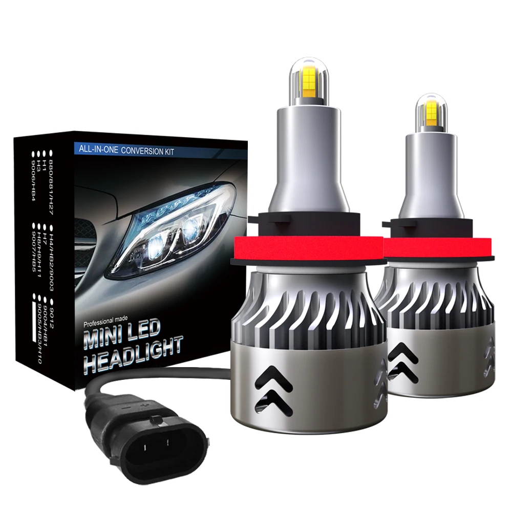8 Sides 9600LM 6000K Headlight For Car Truck SUV RV CSP LED Chip Light Bulbs H1 H3 Led H7 H11 9006 9005 HB3 Car Head Lamps
8 Sides 9600LM 6000K Headlight For Car Truck SUV RV CSP LED Chip Light Bulbs H1 H3 Led H7 H11 9006 9005 HB3 Car Head Lamps
