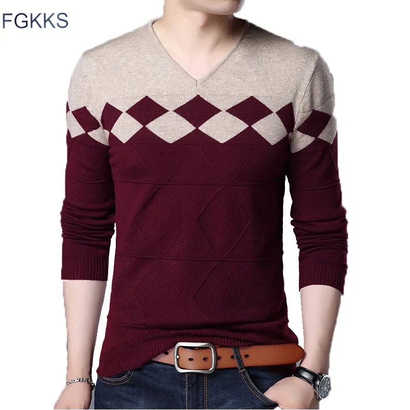 FGKKS Fashion Men's Stripe Sweaters Slim Fit Men Casual Comfortable Sweater Male Plaid Printing Pullover Sweaters
FGKKS Fashion Men's Stripe Sweaters Slim Fit Men Casual Comfortable Sweater Male Plaid Printing Pullover Sweaters