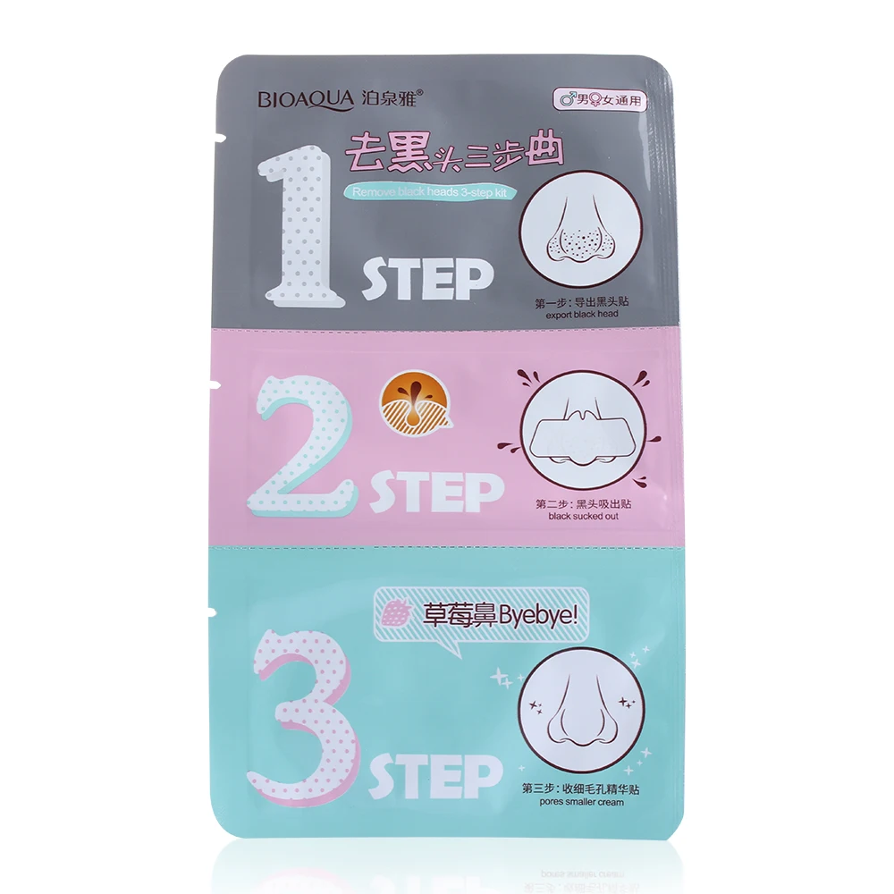 3 Steps to Blackhead Remover Korean Cosmetics Facial Face Black Head Mask Acne Charcoal Sheet Mask Peeling Peel Off Nose Care
3 Steps to Blackhead Remover Korean Cosmetics Facial Face Black Head Mask Acne Charcoal Sheet Mask Peeling Peel Off Nose Care