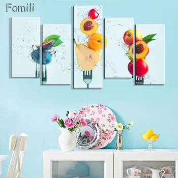Fruits Canvas Painting Large Wall Pictures For Living Room Kitchen Wall Pictures Print On Canvas 5 Panel No Frame
Fruits Canvas Painting Large Wall Pictures For Living Room Kitchen Wall Pictures Print On Canvas 5 Panel No Frame