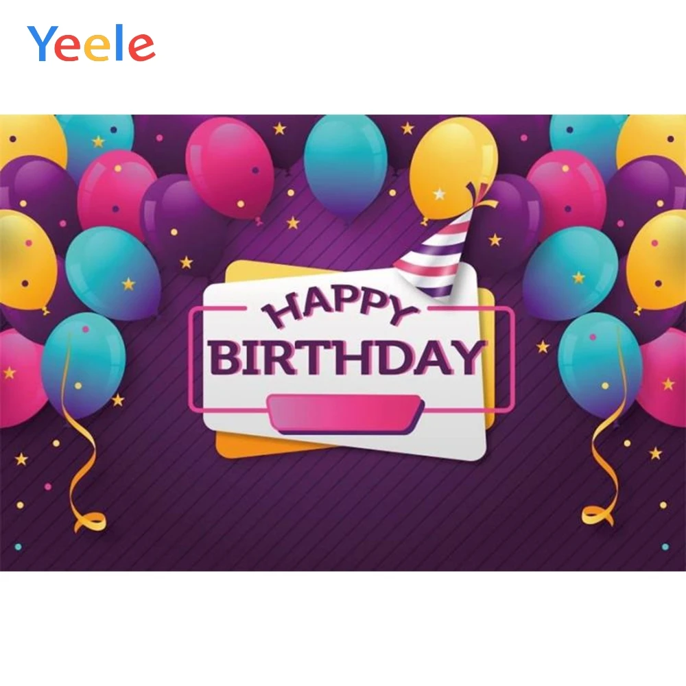 Yeele Colorful Balloons Backdrops Birthday Party Photography Backgrounds Customized Photographic Backdrop For Photo Studio
Yeele Colorful Balloons Backdrops Birthday Party Photography Backgrounds Customized Photographic Backdrop For Photo Studio