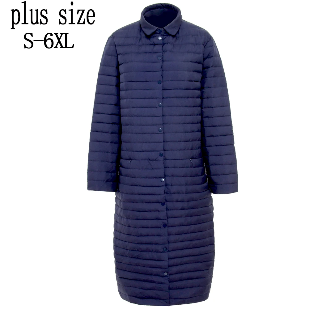 new plus size s-6XL Coat Ultra warm white Duck Down Jacket x-Long Female Overcoat Slim Solid Jackets Winter Coats Parkas Padded
new plus size s-6XL Coat Ultra warm white Duck Down Jacket x-Long Female Overcoat Slim Solid Jackets Winter Coats Parkas Padded