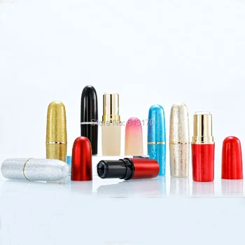 New Arrival 5g Empty Lipstick Tubes DIY Lip balm Lip gloss Packing container Gold,Silver,Red Color Bullet Shape 12.1mm
New Arrival 5g Empty Lipstick Tubes DIY Lip balm Lip gloss Packing container Gold,Silver,Red Color Bullet Shape 12.1mm