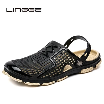 LINGGE 2020 New Summer Jelly Shoes Men Beach Sandals Slippers Men Flip Flops Light Sandalias Outdoor Summer Male Sandals 
LINGGE 2020 New Summer Jelly Shoes Men Beach Sandals Slippers Men Flip Flops Light Sandalias Outdoor Summer Male Sandals
