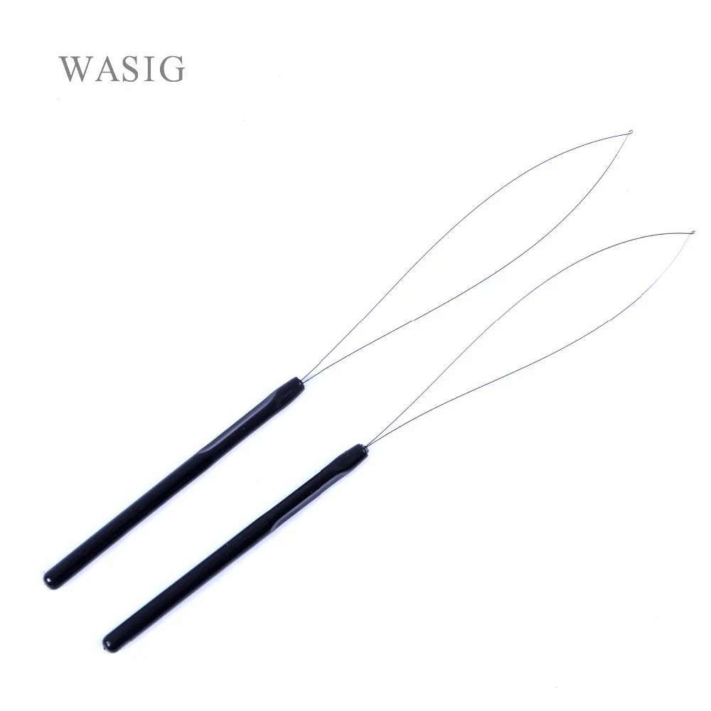 12 pcs Hair Extension Hook Pulling Tool Needle Threader Micro Rings Beads Loop plastic Handle With Iron Wire Black
12 pcs Hair Extension Hook Pulling Tool Needle Threader Micro Rings Beads Loop plastic Handle With Iron Wire Black