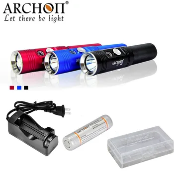 ARCHON V10S Diving Flashlight CREE XM-L U2 max 860 lumen 3 colors underwater 60 meters waterproof torch with battery charger
ARCHON V10S Diving Flashlight CREE XM-L U2 max 860 lumen 3 colors underwater 60 meters waterproof torch with battery charger
