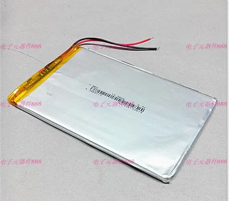 Polymer lithium battery 4070130 3.7V 5000mAh tablet battery For For Onda V811 812 Rechargeable Li-ion Cell Rechargeable Li-ion C
Polymer lithium battery 4070130 3.7V 5000mAh tablet battery For For Onda V811 812 Rechargeable Li-ion Cell Rechargeable Li-ion C
