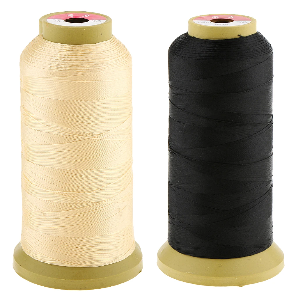 2 Rolls Black/Beige Nylon Hair Weaving Thread Spool For Wig Making Weft Hair Extensions Braids
2 Rolls Black/Beige Nylon Hair Weaving Thread Spool For Wig Making Weft Hair Extensions Braids