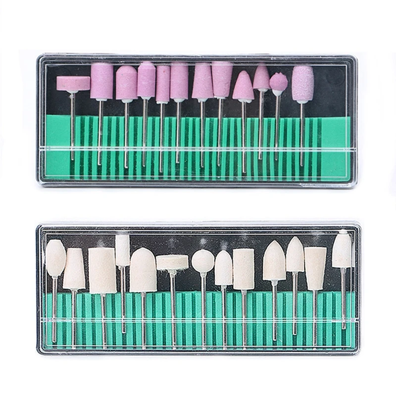 1Set/12Pcs Nail Art Wool Grinding Head File Polish Tool Manicure Pedicure Nail Drill Bit Set Tool
1Set/12Pcs Nail Art Wool Grinding Head File Polish Tool Manicure Pedicure Nail Drill Bit Set Tool