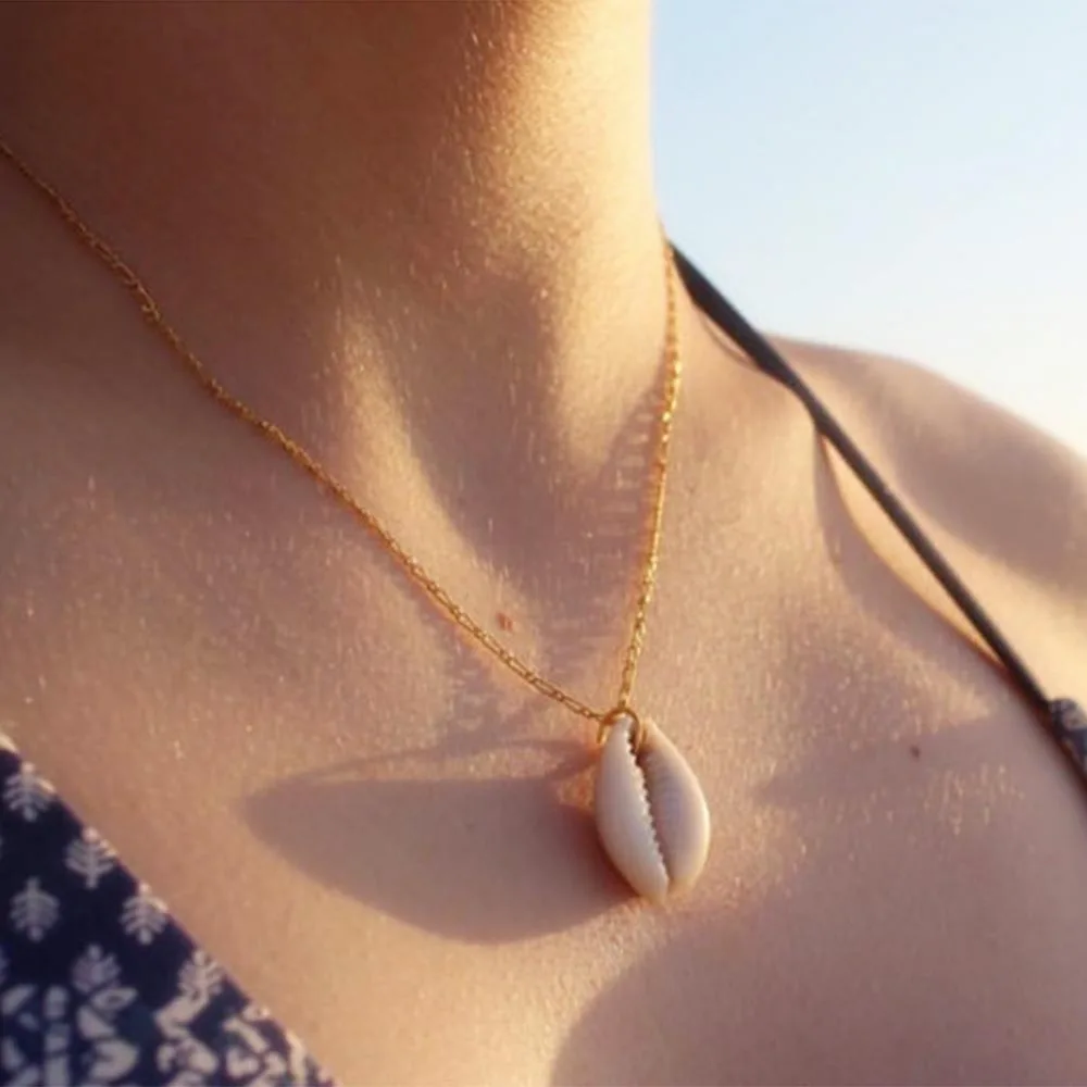 IPARAM Bohemian Simple White Shell Pendant Necklace Vintage Gold Silver Conch Beach Jewelry Fashion Bobo Shell Jewelry
IPARAM Bohemian Simple White Shell Pendant Necklace Vintage Gold Silver Conch Beach Jewelry Fashion Bobo Shell Jewelry
