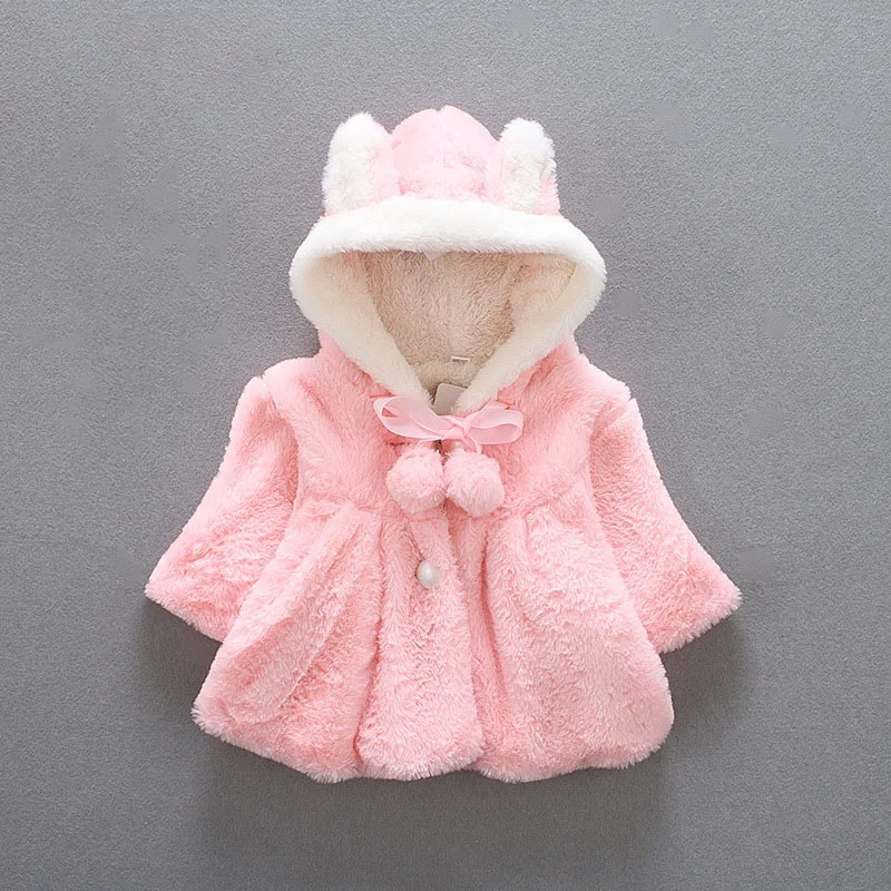 Fashion Baby Little Girl Fur Winter Warm Hooded Coat Cloak Jacket Thick Warm Bunny Shape Kids Clothes Pink White
Fashion Baby Little Girl Fur Winter Warm Hooded Coat Cloak Jacket Thick Warm Bunny Shape Kids Clothes Pink White
