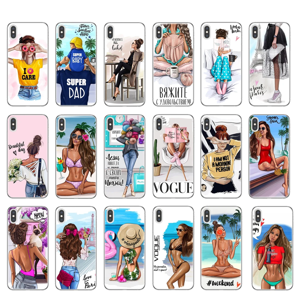 VOGUE Bikini Girl Female boss coffee Soft Silicone TPU phone Case For iPhone 5S SE 6 6sPlus 7 8 Plus X XS XR XS MAX Summer Cover
VOGUE Bikini Girl Female boss coffee Soft Silicone TPU phone Case For iPhone 5S SE 6 6sPlus 7 8 Plus X XS XR XS MAX Summer Cover