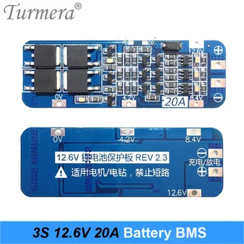 3S 20A Li-ion Lithium Battery PCB Protection Board BMS for Screwdriver Battery 12V 12.6V Use
3S 20A Li-ion Lithium Battery PCB Protection Board BMS for Screwdriver Battery 12V 12.6V Use