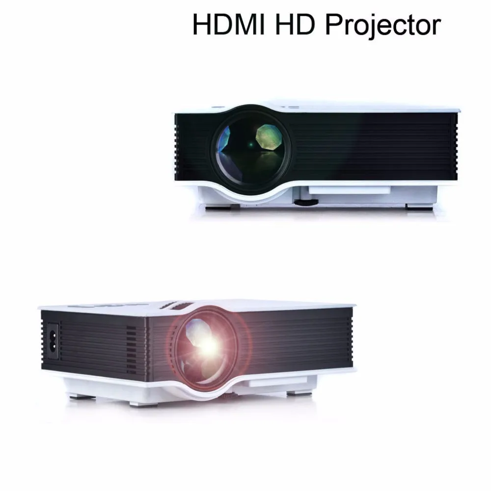 

EU US 1080P Mini Pico Portable Proyector Projectors Home Theater Beamer Multimedia AV USB SD VGA HDMI LED Projector