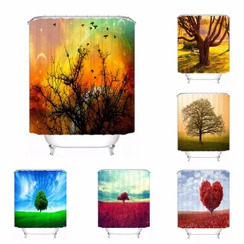 Custom Tree Art Heart Fabric Bath Curtain Bathroom Mildewproof Waterproof Polyester Shower Curtain#180417-02-123
Custom Tree Art Heart Fabric Bath Curtain Bathroom Mildewproof Waterproof Polyester Shower Curtain#180417-02-123