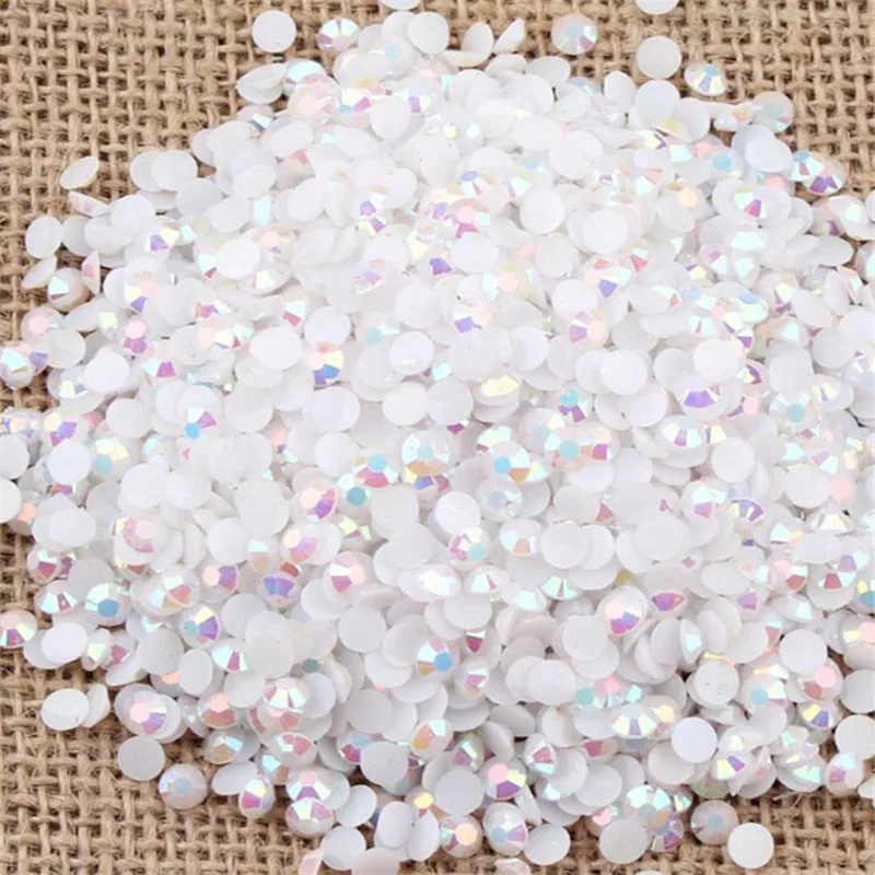 2MM 3MM 4MM 5MM 6MM Bling White Jelly AB Color Resin Rhinestones Hand Craft Flatback Resin Stone Garment&Nail Arts Decoration
2MM 3MM 4MM 5MM 6MM Bling White Jelly AB Color Resin Rhinestones Hand Craft Flatback Resin Stone Garment&Nail Arts Decoration