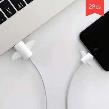 2pcs/set Cartoon Angel USB Cable Protector Data wire protection sleeve Charging line data cable protection for iphone 5 6 7 8 X
2pcs/set Cartoon Angel USB Cable Protector Data wire protection sleeve Charging line data cable protection for iphone 5 6 7 8 X