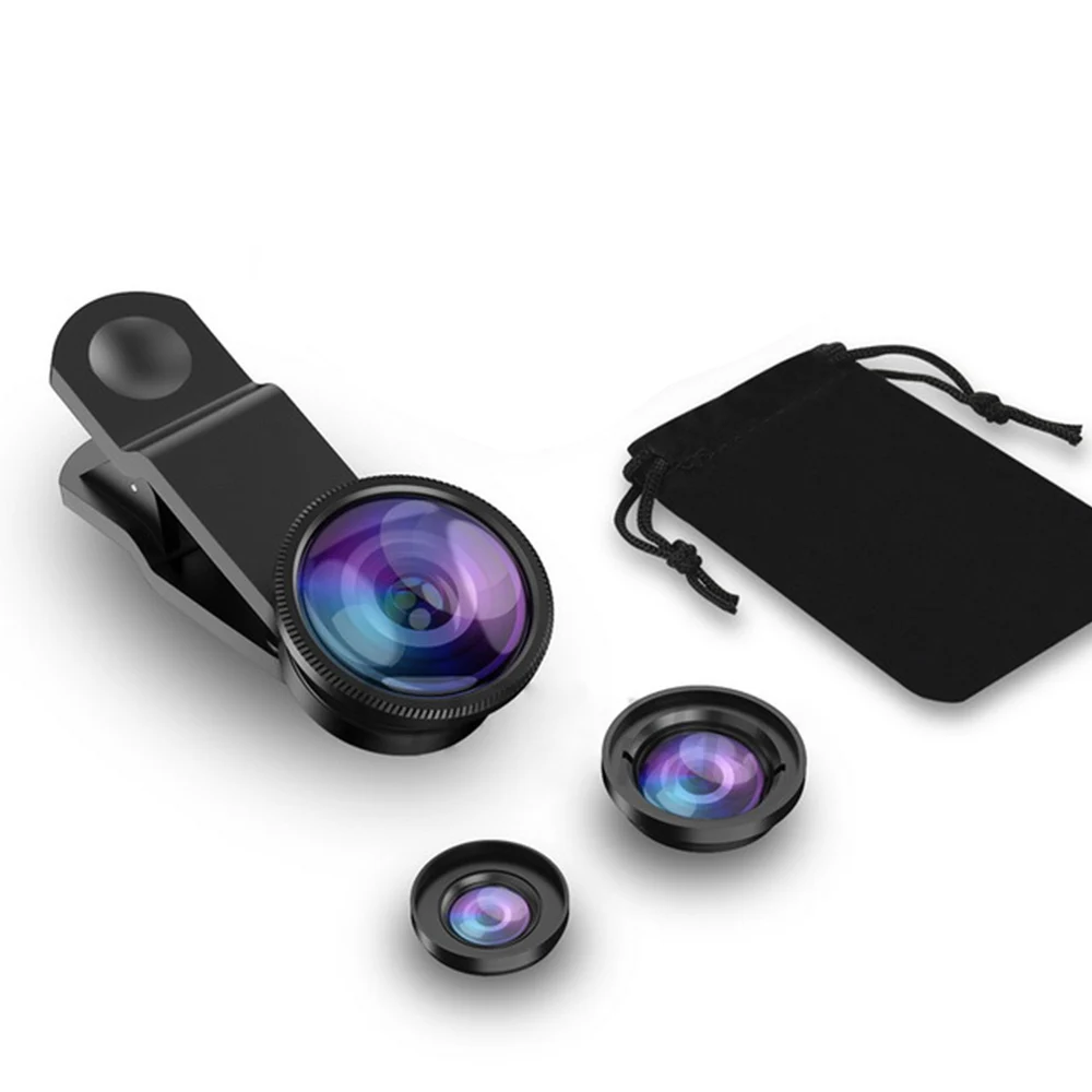 Universal 3 in1 Wide Angle Macro Fish Eye Lens Camera Mobile Phone Lenses For iPhone 6 6s 7 8 Plus For Samsung Note 8 9 S9 Plus
Universal 3 in1 Wide Angle Macro Fish Eye Lens Camera Mobile Phone Lenses For iPhone 6 6s 7 8 Plus For Samsung Note 8 9 S9 Plus